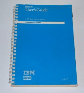 IBM DOS 3.2 Manual